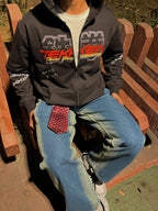 TEKKEN - BLACK ZIP-UP HOODIE