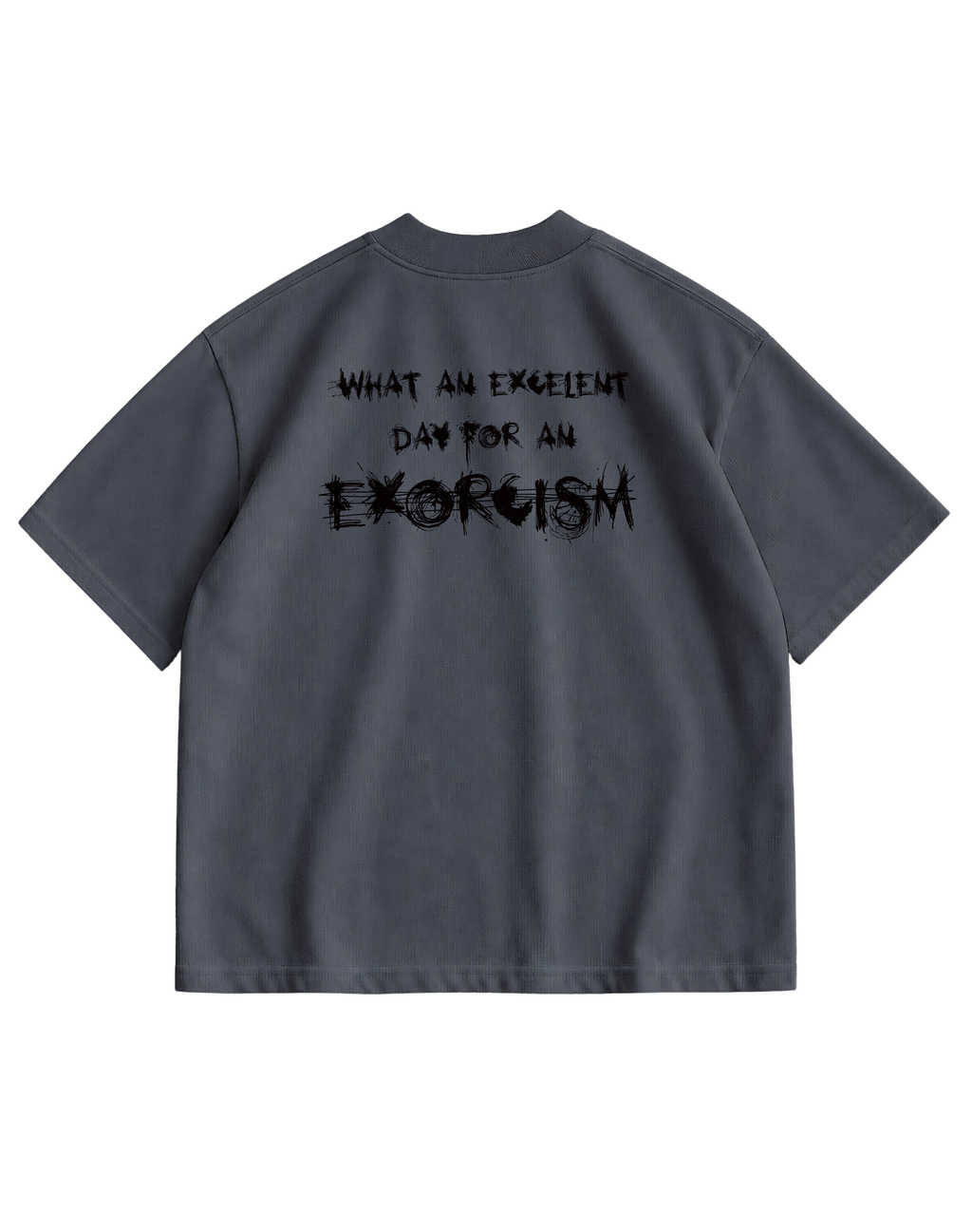 EXORCIST -  GREY OVERSIZE TEE
