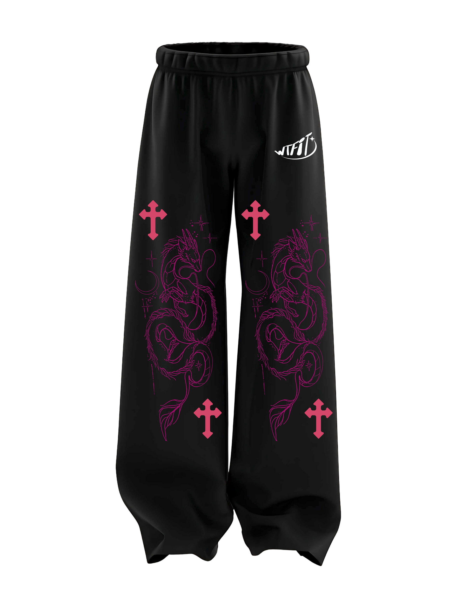 Black unisex cotton sweatpants with relaxed fit, elastic waistband, and side pockets perfect for casual wear, gym, and loungewear in India.