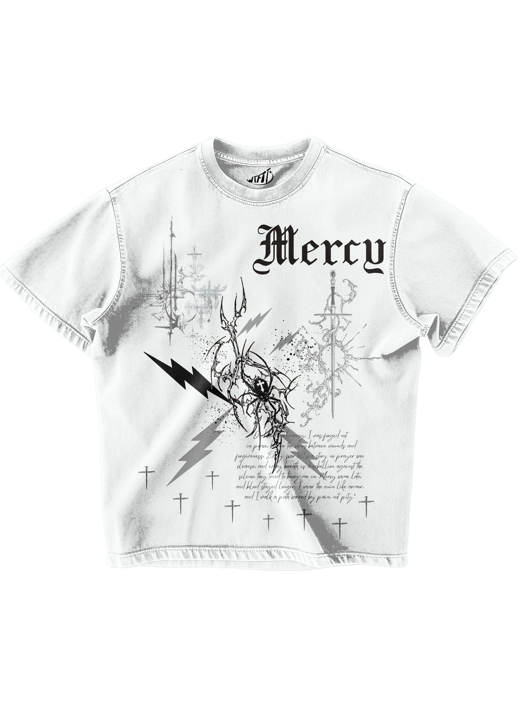 White oversized tee for unisex oversize tee 