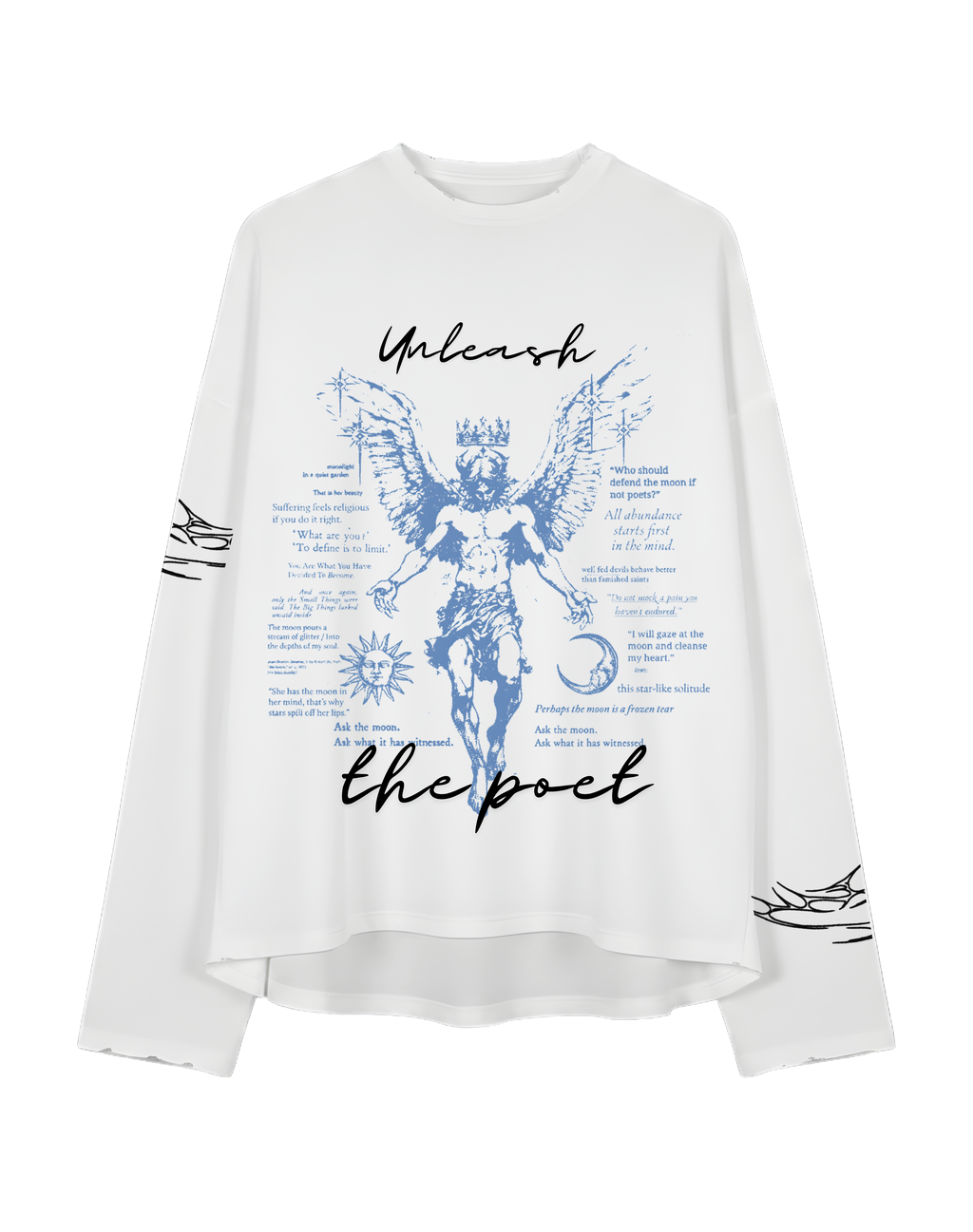PROPHET UNBOUND - WHITE FULL SLEEVES TEE