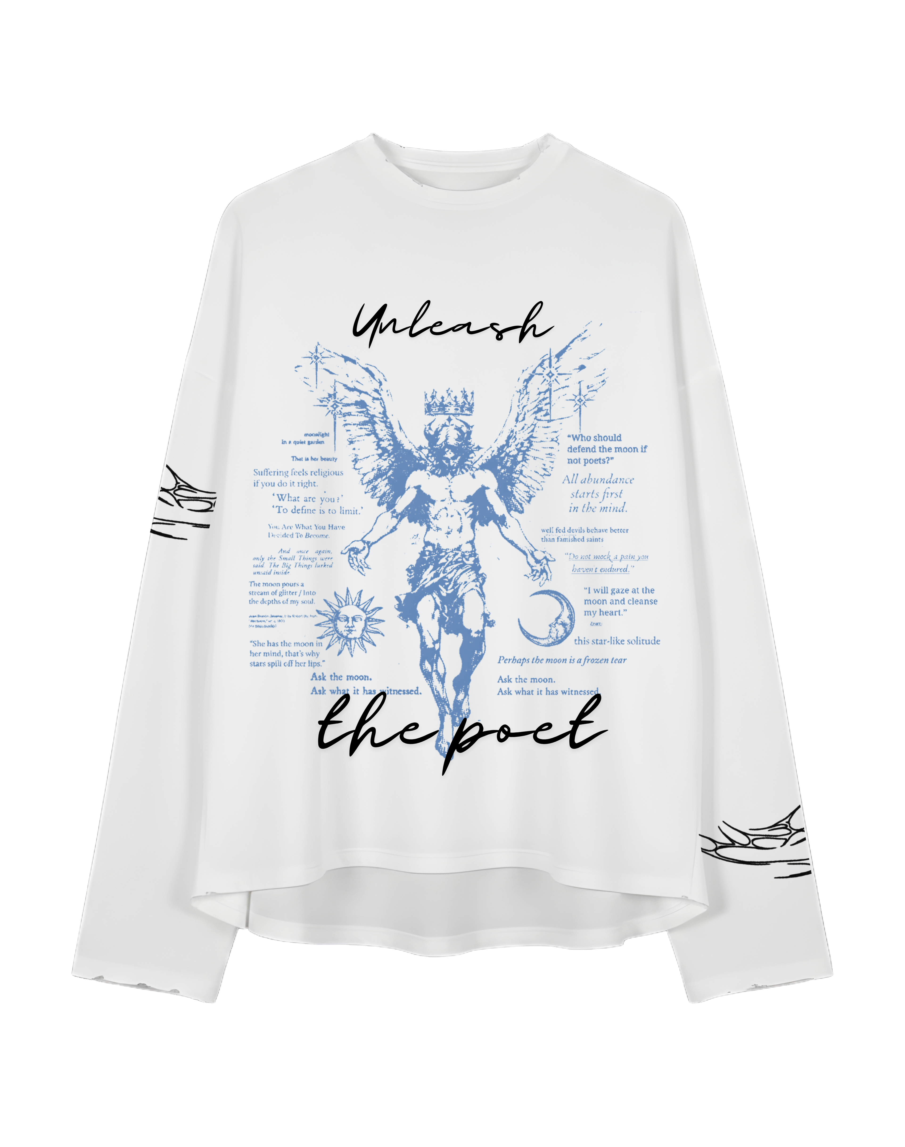 PROPHET UNBOUND - WHITE FULL SLEEVES TEE
