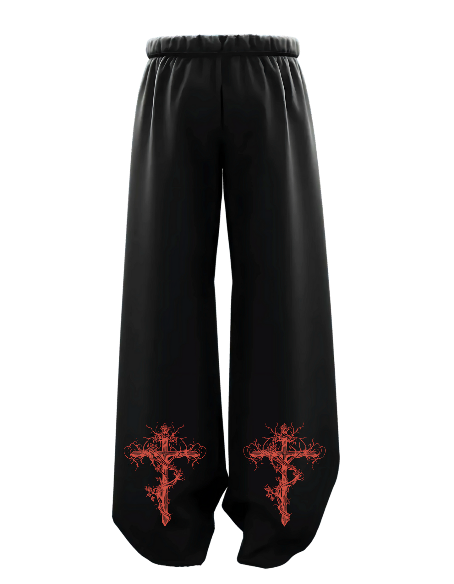 Black unisex cotton sweatpants with relaxed fit, elastic waistband, and side pockets  perfect for casual wear, gym, and loungewear in India, gothic , streetwear,streetstyle , menswear , women's wear
