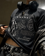 MONSTER ENERGY - BLACK OVERSIZE TEE
