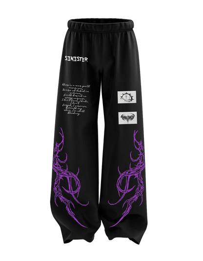 Black unisex cotton sweatpants with relaxed fit, elastic waistband, and side pockets  perfect for casual wear, gym, and loungewear in India, gothic , streetwear,streetstyle , menswear , women's wear