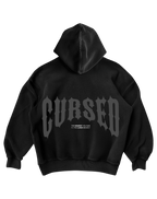 CURSED GOTHIC - BLACK ZIP-UP HOODIE