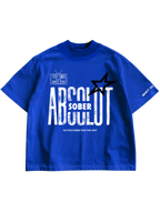 ABSOLUT SOBER - BLUE OVERSIZED TEE