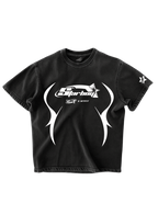 Y2K STARBOY - BLACK OVERSIZE TEE