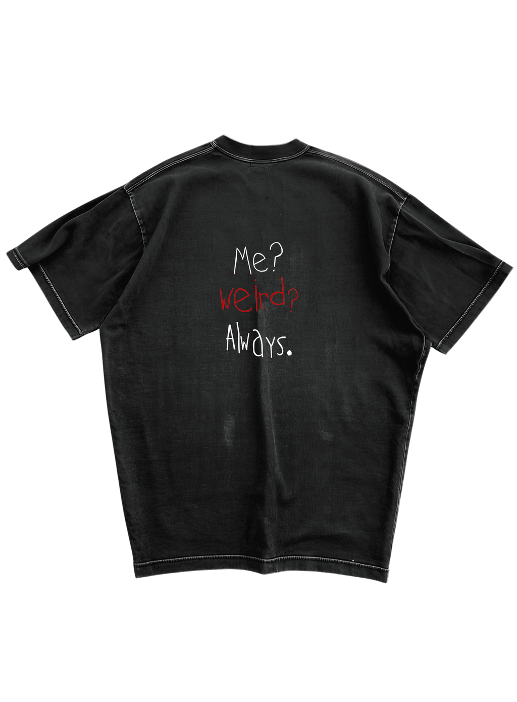 OPIUM PLAYBOY CARTI - BLACK OVERSIZE TEE