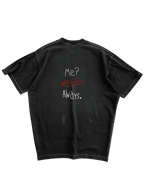 OPIUM PLAYBOY CARTI - BLACK OVERSIZE TEE