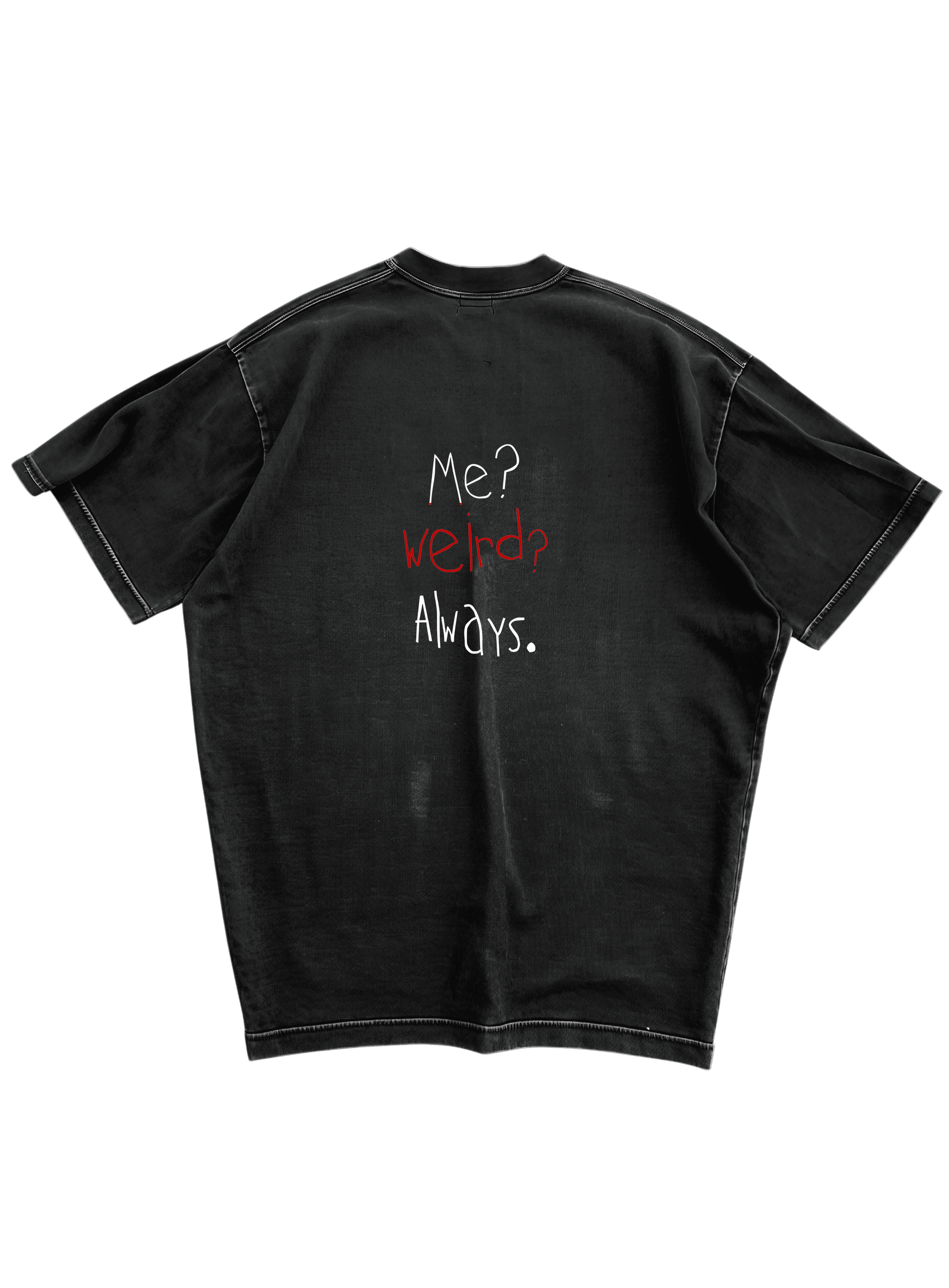 OPIUM PLAYBOY CARTI - BLACK OVERSIZE TEE