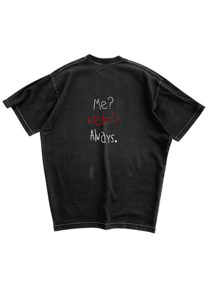 OPIUM PLAYBOY CARTI - BLACK OVERSIZE TEE