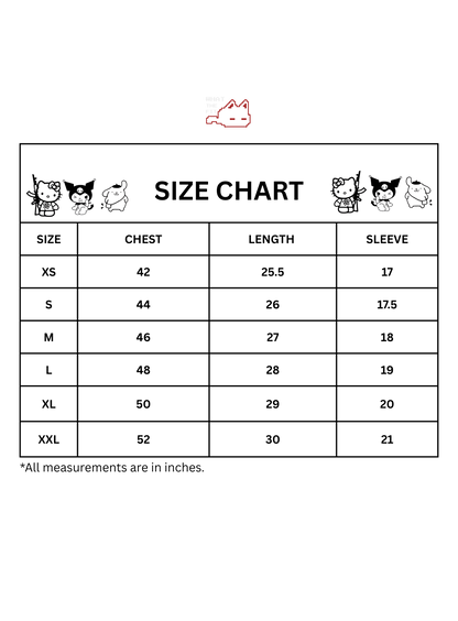 MY MELODY - BLACK ZIP UP HOODIE