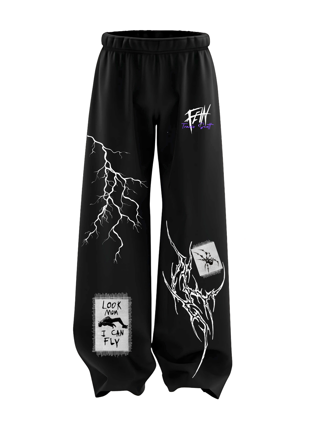 FE!N MODE PATCHWORK- TRAVIS SCOTT UNISEX SWEATPANTS