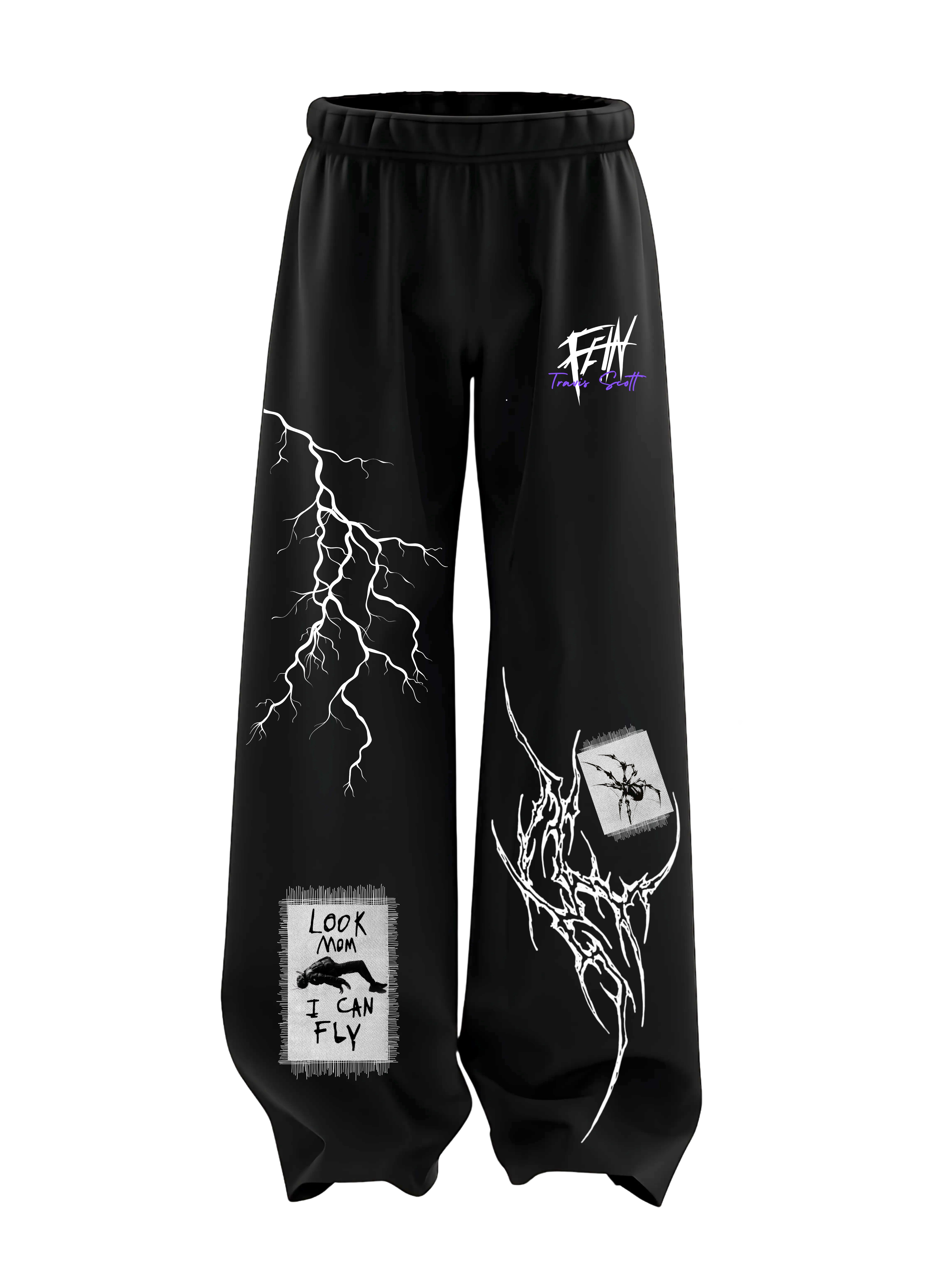 FE!N MODE PATCHWORK- TRAVIS SCOTT UNISEX SWEATPANTS