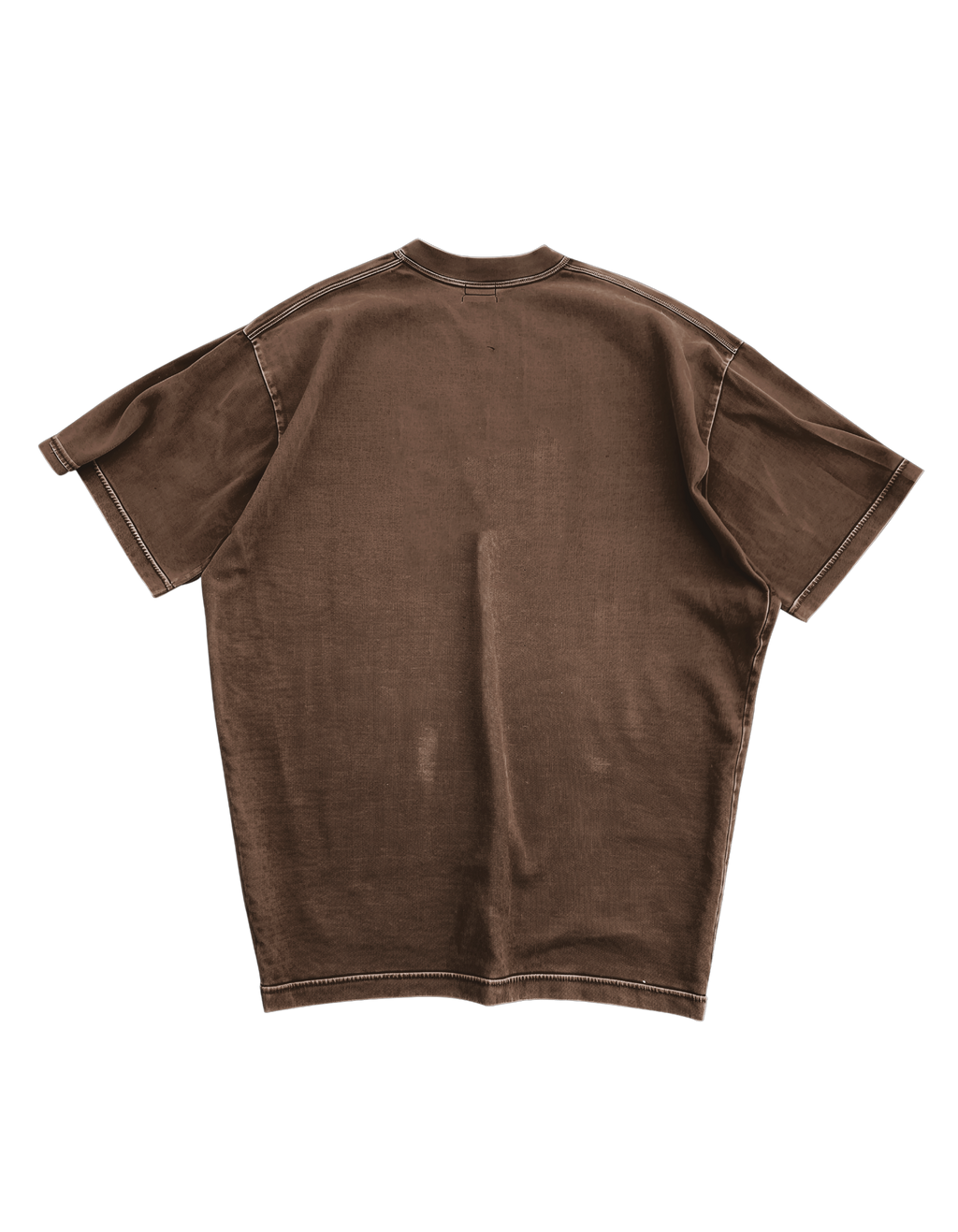 ROCKSTAR CAT - BROWN OVERSIZE TEE